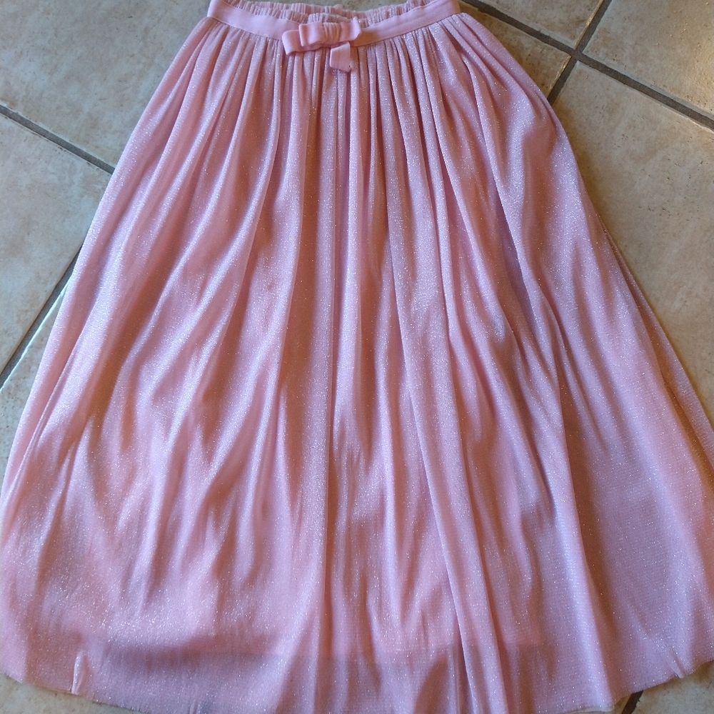 Vintage Sparkly Pink Cherokee Skirt - M
